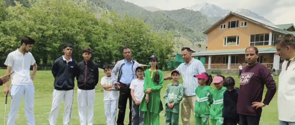 Young Golfers Shine at Pahalgam Golf Course