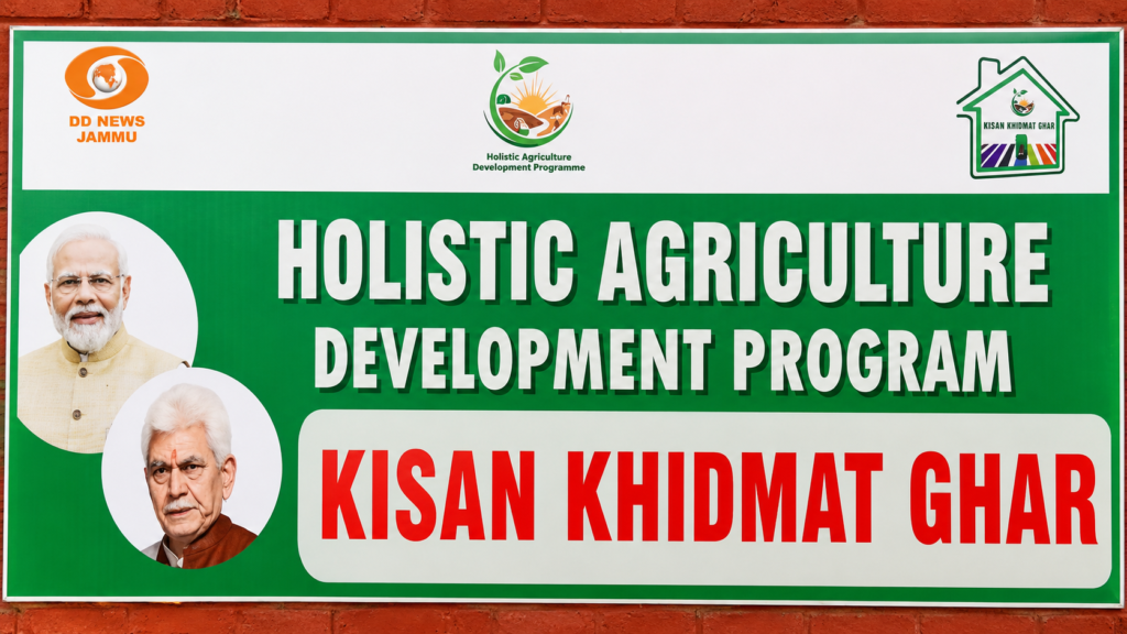 65 Kisan Khidmat Ghars strengthen agriculture in Kishtwar; applications invited for 7 new Krishi Udyami posts