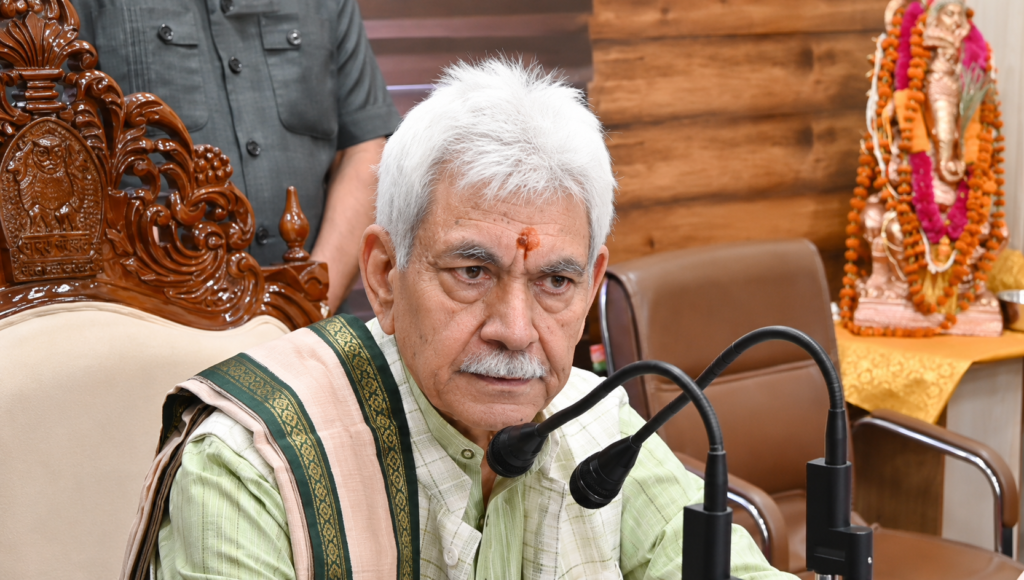 J&K LG Manoj Sinha reviews facilities and services for pilgrims at Bhagwati Nagar Yatri Niwas