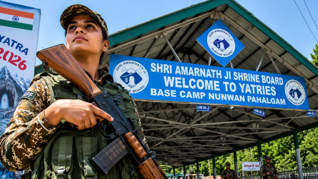 All-Women CRPF steps up security at Nunwan Base Camp