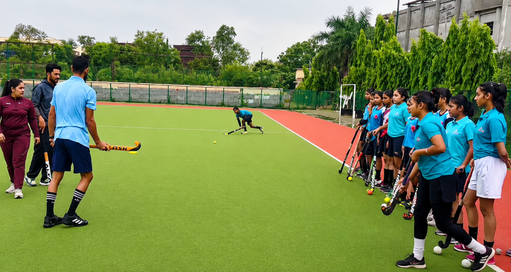 Hockey India conducts state-level coaching & officiating workshop in Jammu to boost grassroots development