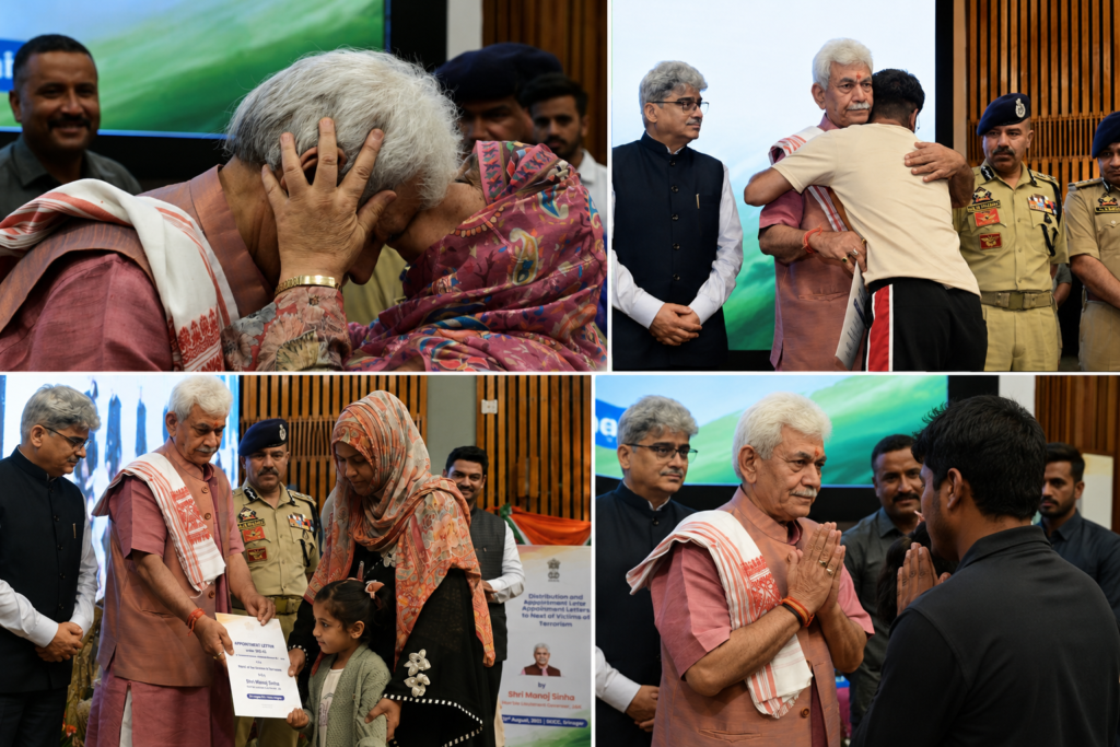 Under LG Shri Manoj Sinha’s leadership, 13 July 2025 became a historic day of justice in Jammu & Kashmir