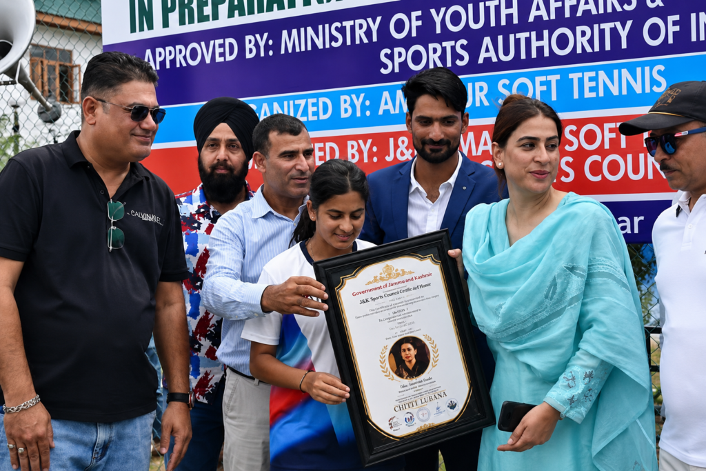 Srinagar hosts India’s Asian Games Soft Tennis training camp