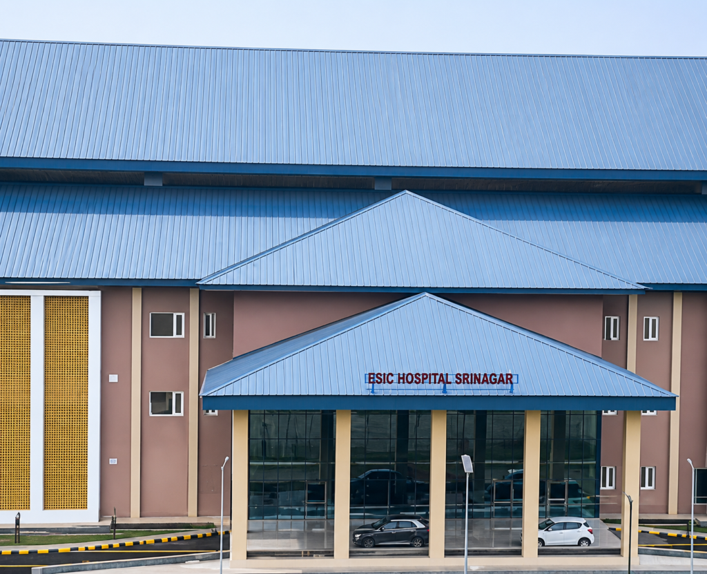 Kashmir gets first State-of-the-Art ESIC Hospital, strengthening Healthcare Infrastructure