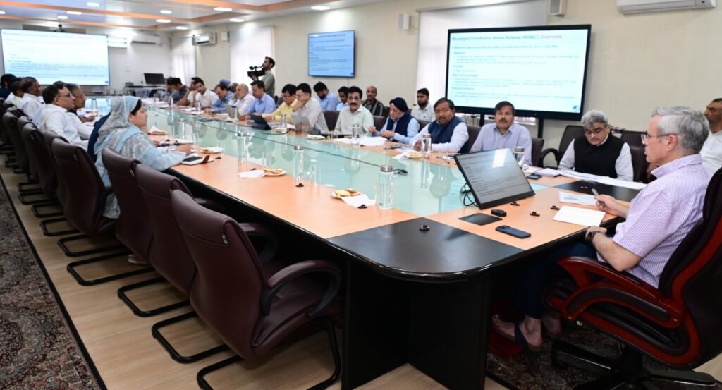 CM Omar Abdullah reviews power sector reforms, pushes modernisation for reliable electricity across J&K