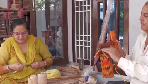 Udhampur couple revives traditional Bamboo Craft with modern technology in Jammu & Kashmir