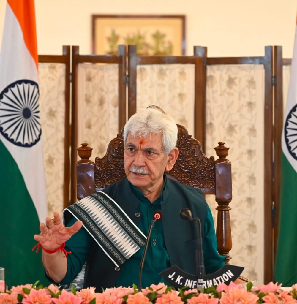 LG Manoj Sinha chairs governing board meeting of Gandhi Memorial College Srinagar, reviews academic and administrative reforms