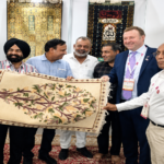 J&K showcases rich handloom and handicraft heritage at Bharat Tex 2026, New Zealand Minister visits pavilion