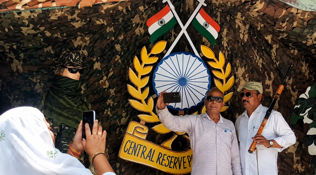 Indian Army, CRPF set up special selfie point at Banihal’s lamber yatra camp for Amarnath pilgrims