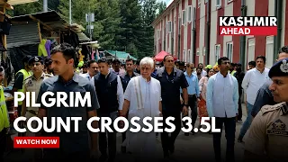 Amarnath Yatra 2026: Devotees Cross 3.5 Lakh Mark, LG Praises Seamless Arrangements
