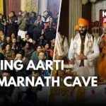 Witness the Sacred Evening Aarti of Har Har Mahadev! #amarnathyatra2026 #aarti #mahadev