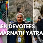 The Journey of Female Devotees to Amarnath Dham | Darshan and Devotion