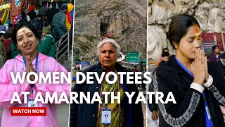The Journey of Female Devotees to Amarnath Dham | Darshan and Devotion