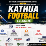Kathua Football League 2026 registration begins