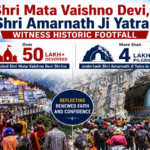Shri Mata Vaishno Devi, Shri Amarnath Ji Yatra witness historic footfall