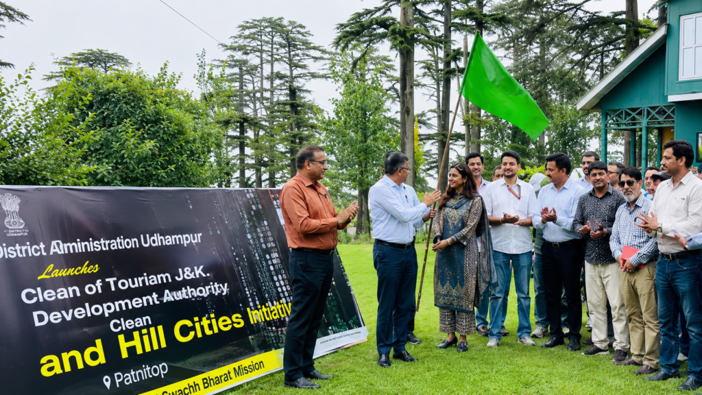 Udhampur district administration launches clean himalayan & hill cities initiative at Patnitop under Swachh Bharat Mission
