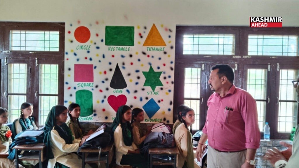 CEO Doda surprise inspection of schools in Assar, Doda