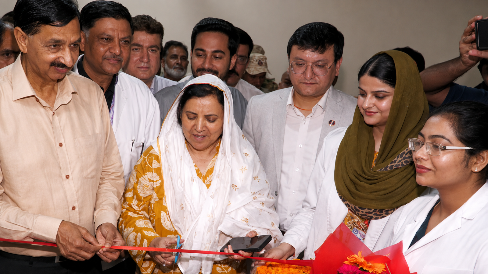 Sakina Itoo inaugurates CT Scan facility at GMC Udhampur