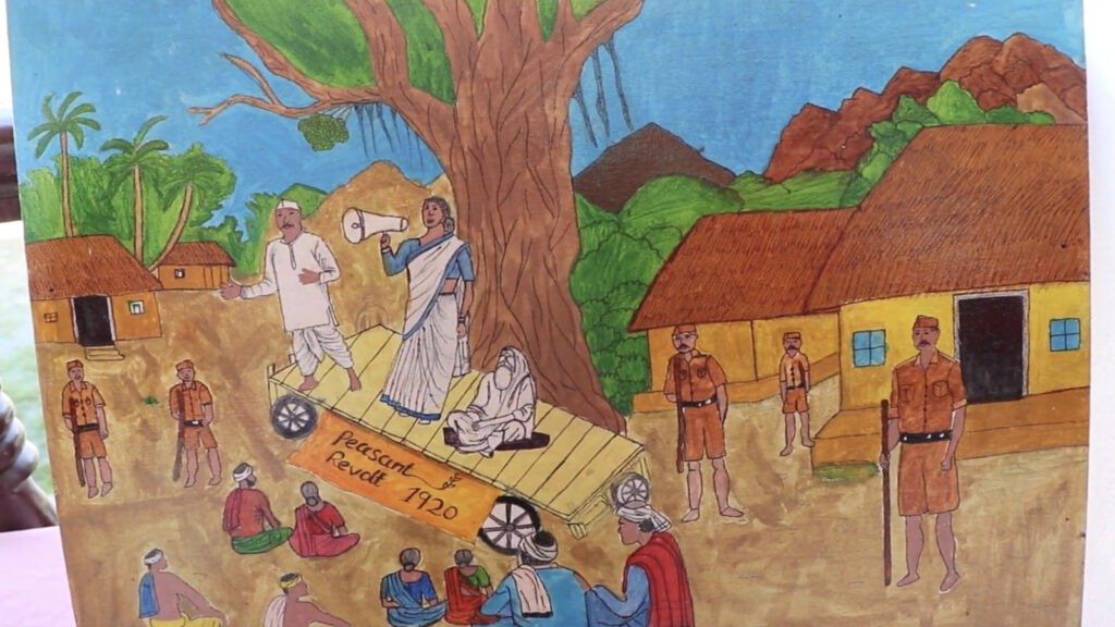 The canvas of freedom: Students pay artistic tribute to freedom fighters at Govt. HSS Chersoo