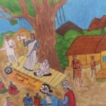 The canvas of freedom: Students pay artistic tribute to freedom fighters at Govt. HSS Chersoo