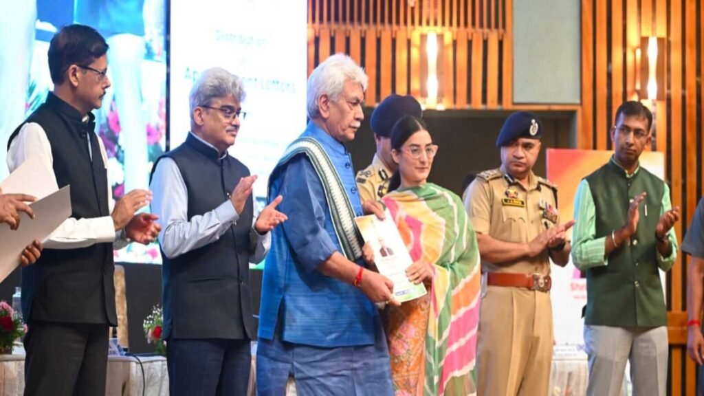 J&K LG Manoj Sinha hands over appointment letters to terror victim’s families seven years after Article 370