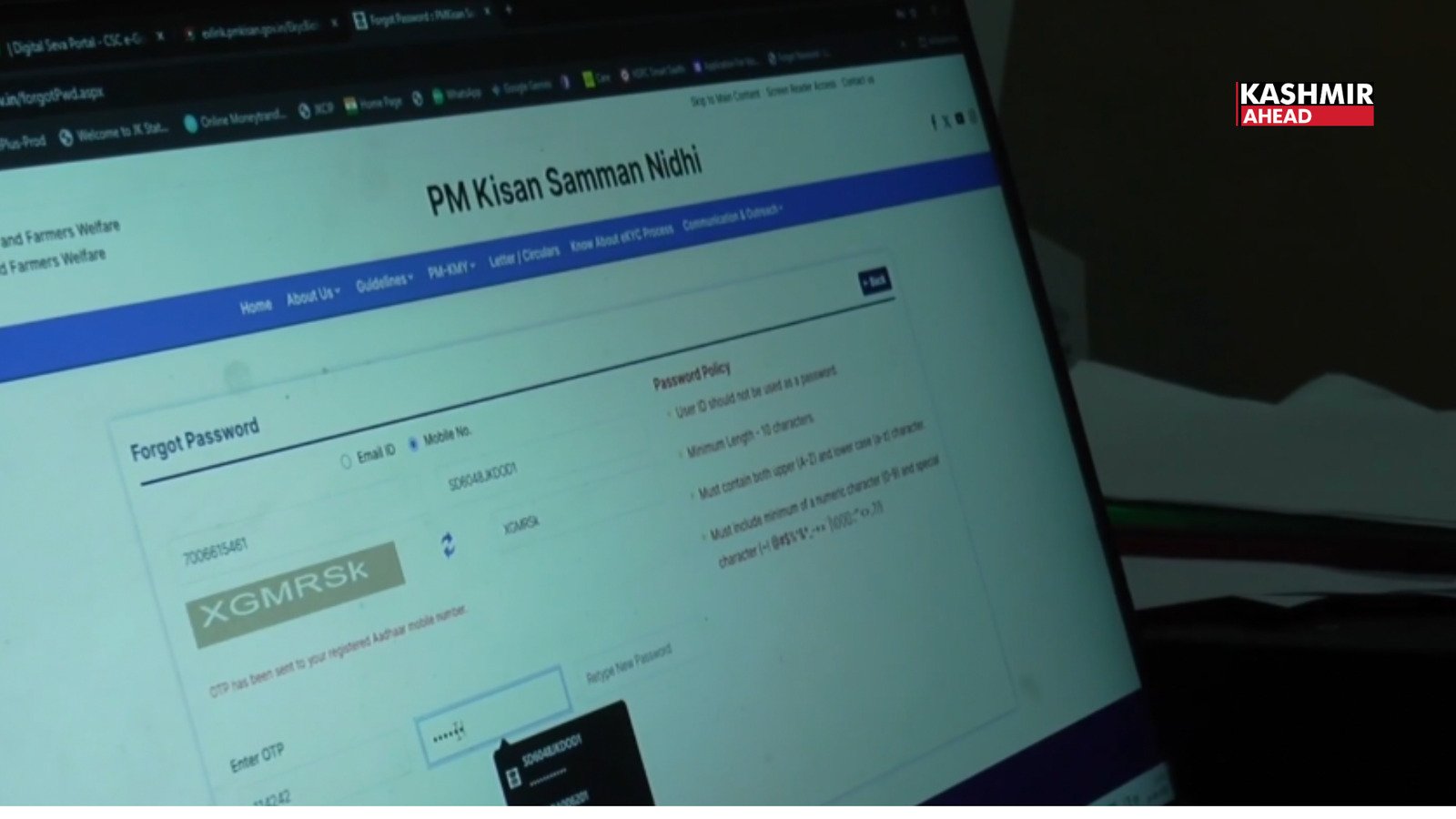 Kisan regestration