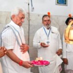 Amriteshwar Sarovar foundation stone Laid by LG Manoj Sinha