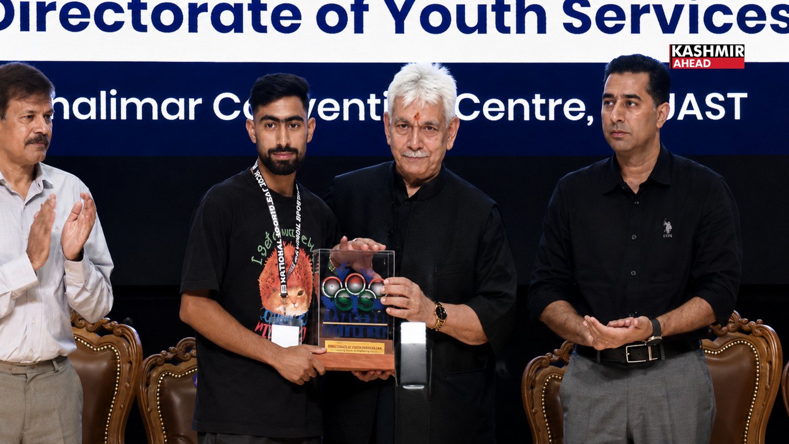 J&K LG Manoj Sinha attends mega event marking National Sports Day 2026 in Srinagar
