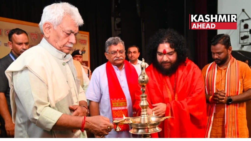 LG Manoj Sinha addresses inaugural function of Shri Baba Budha Amarnath Ji Yatra