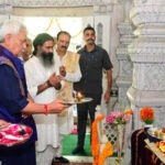J&K LG Manoj Sinha’s landmark visit to Ramakrishna Ashram, Anantnag