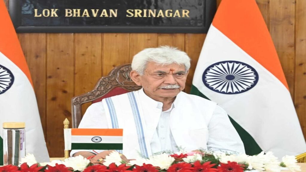 J&K LG  Manoj Sinha’s  80th Independence Day message to Jammu Kashmir