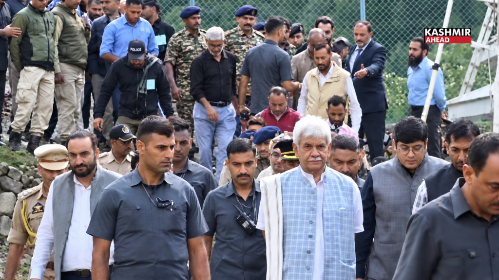 LG Manoj Sinha: “Jammu & Kashmir moves forward on the Path of Peace and Progress” as he flags off Gangabal Yatra