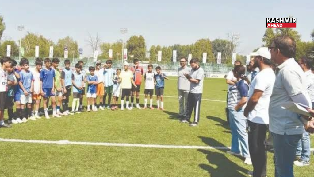 Grassroots football gets a boost in J&K as UT-Level trials held in Srinagar