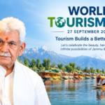 LG Manoj Sinha invites people to experience J&K’s “Enchanting Charm” on World Tourism Day
