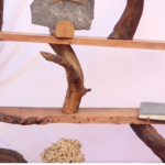 Khonmoh engineering graduate Mudassar Rashid turns natural wood into unique furniture and decor