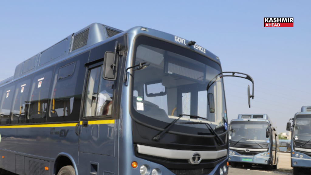 New smart city E-Bus service connects Jammu airport with railway station and bus stand