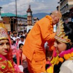 Kashmiri pandits celebrate Janmashtami at Srinagar’s iconic Lal Chowk