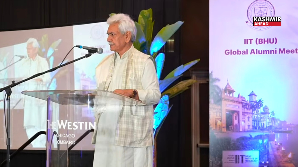 LG Manoj Sinha calls for “Responsible AI” anchored in human oversight at IIT (BHU) Global Alumni Meet in Chicago
