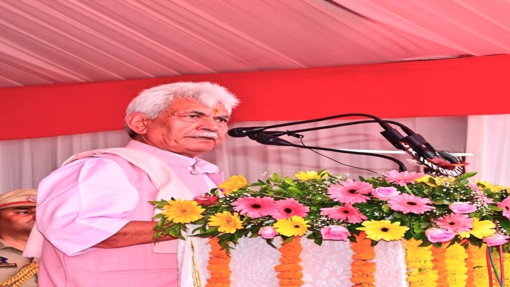 LG Manoj Sinha launches Rs 14 Crore heritage restoration projects
