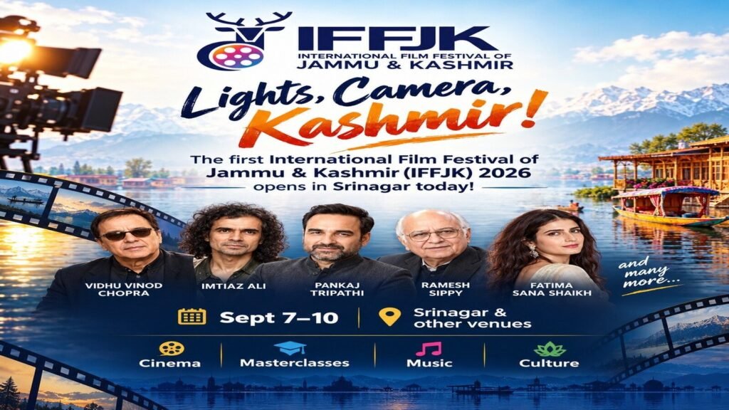 Lights, camera, Kashmir: Star-Studded IFFJK 2026 opens in Srinagar today