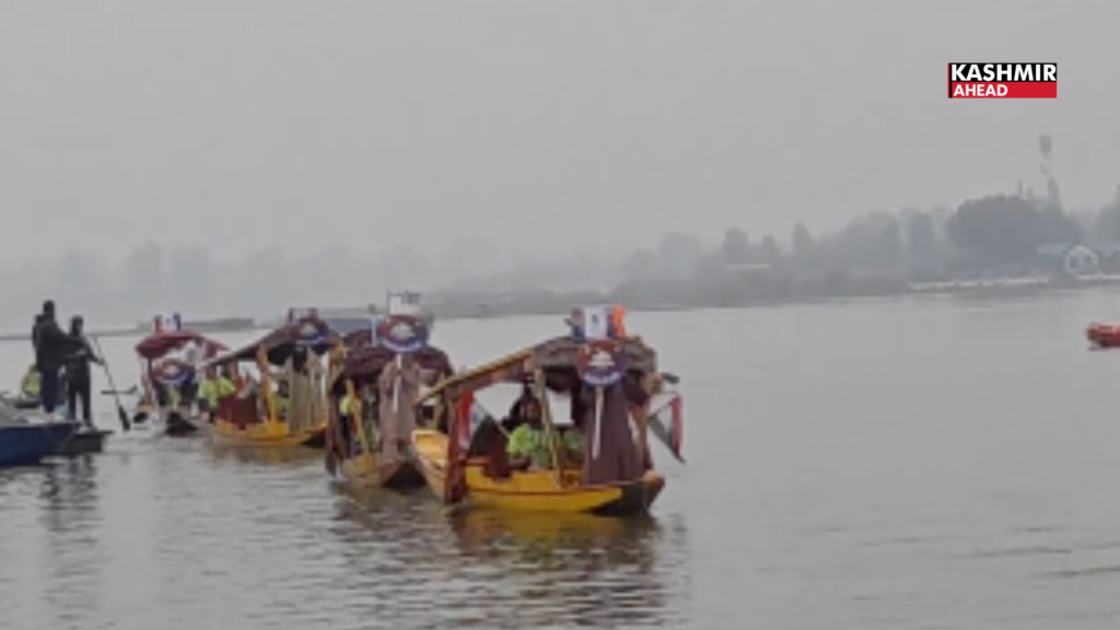 Jashn-e-Dal 2026 inaugurated at Dal Lake by ADGP Nitish Kumar