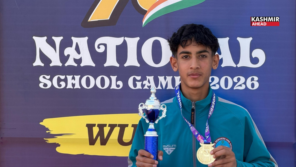 APS Srinagar Student Momin Ali Wins Gold at National School Games 2026