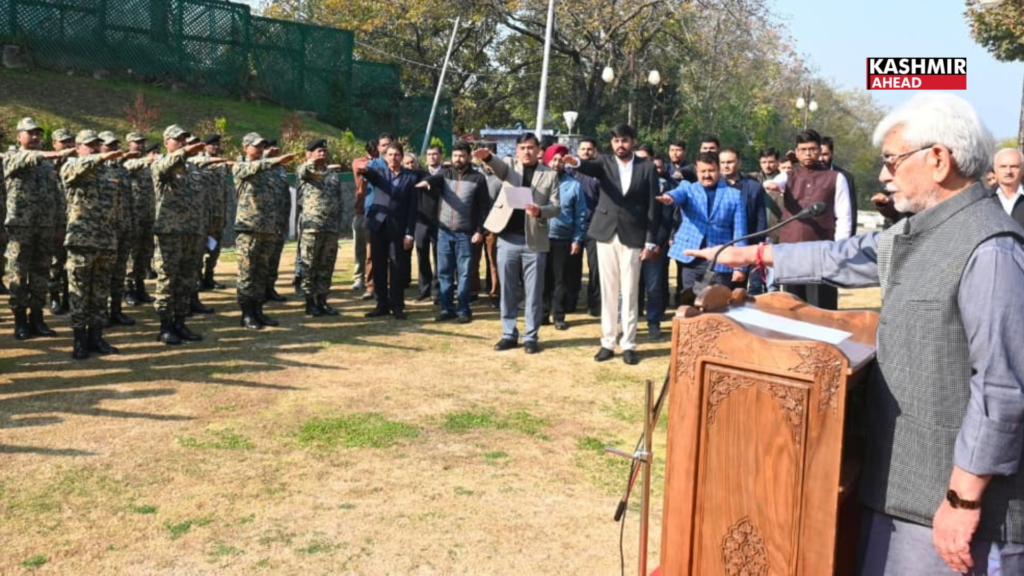 LG Manoj Sinha flags off Run for Unity at SKICC, Calls for National integration