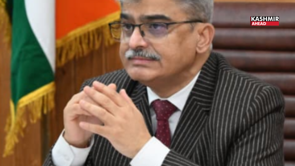 CS Atal Dulloo reviews land records digitisation and agristack rollout in J&K