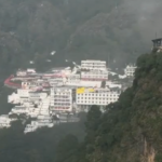 Vaishno Devi Bhawan illuminated as devotees arrive in Katra ahead of navratri