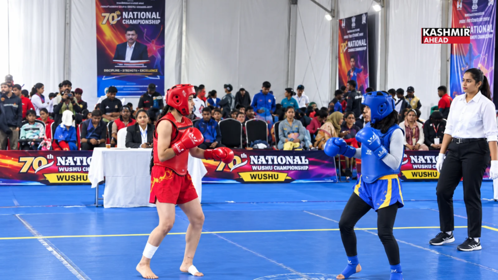 Wushu Action underway in Ganderbal as 70th National School Games get moving