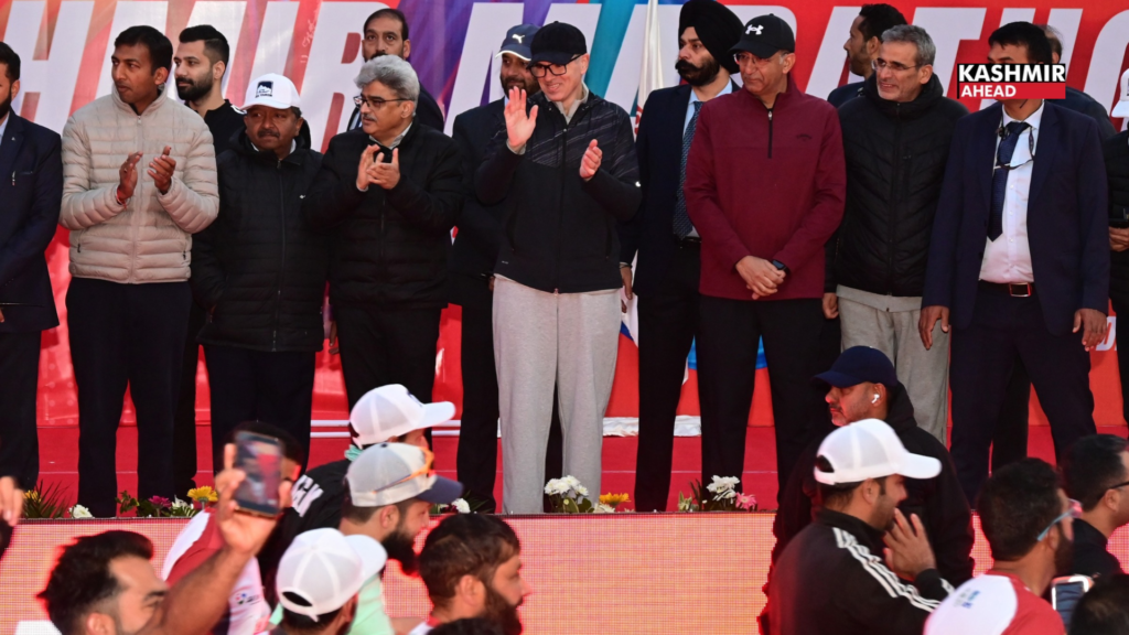 CM Omar Abdullah flags off Third Kashmir Marathon With ₹3.17 crore prize purse