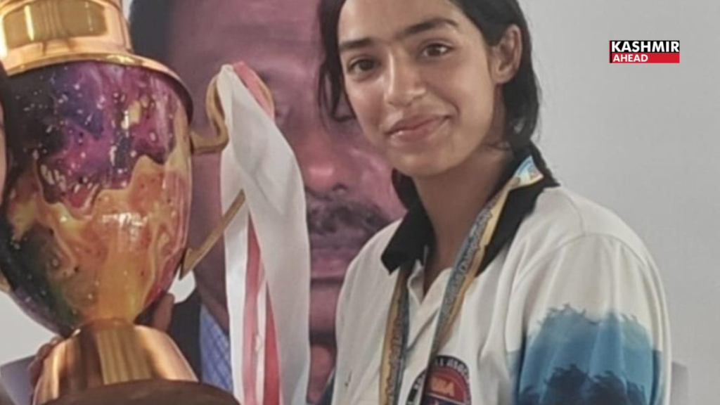 Kashmir’s Qurat Choorisaz becomes first player from valley shortlisted for Junior Roll Ball World Cup Camp