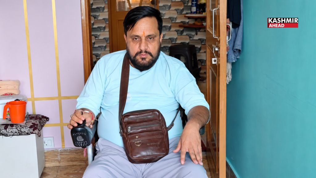 Wheelchair-Bound Tilak Raj covers 2,200 km from LoC Village in Rajouri to Khardung La