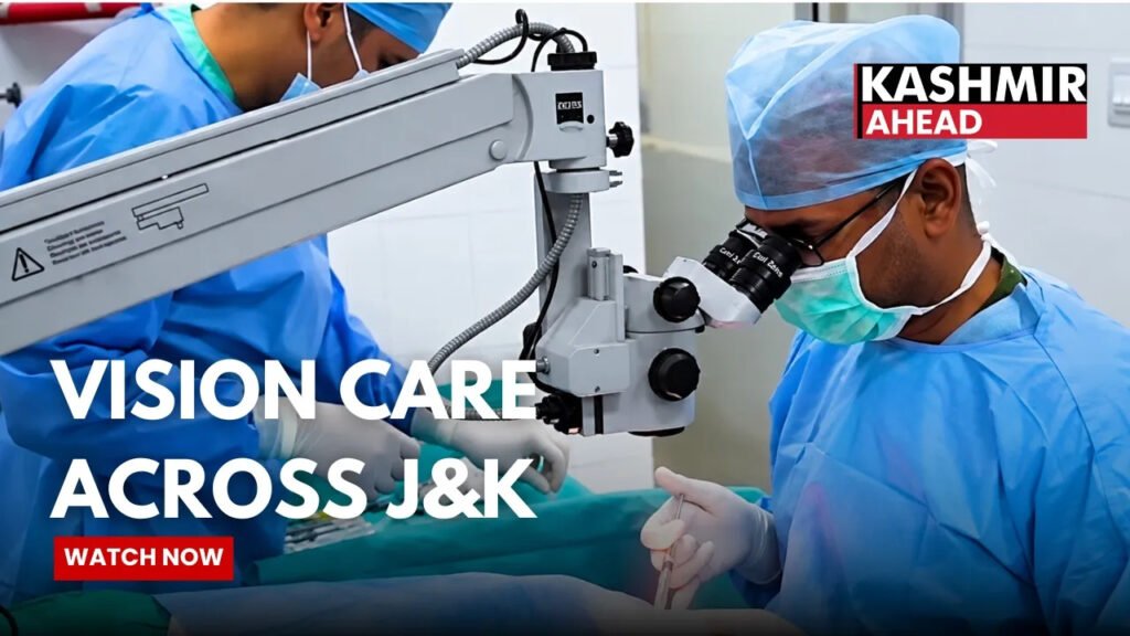LG Manoj Sinha Highlights Operation Drishti’s Vision-Restoring Service in J&K